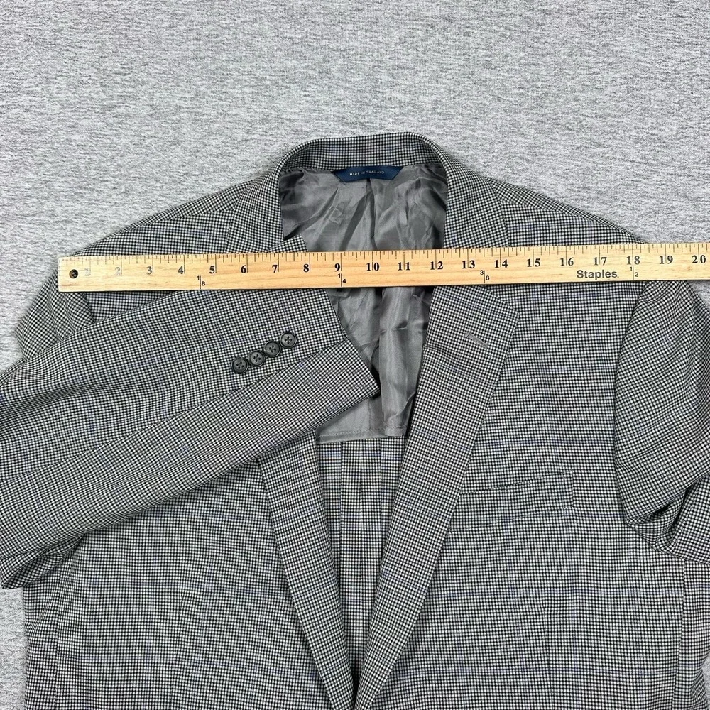 Brooks Brothers Blazer Mens 44 Windowpane Regent Reda Wool Brookscool Travel